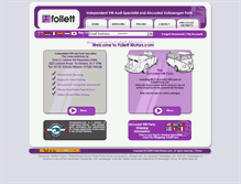 Tablet Screenshot of follettmotors.com
